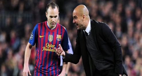 ميرور: جوارديولا يستهدف التعاقد مع إنييستا